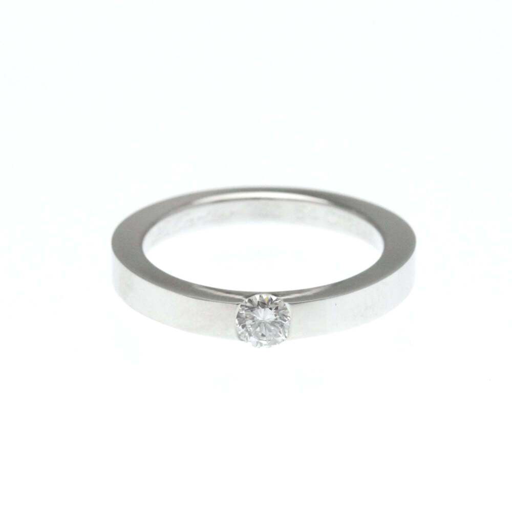 CARTIER Silver Diamond Ring